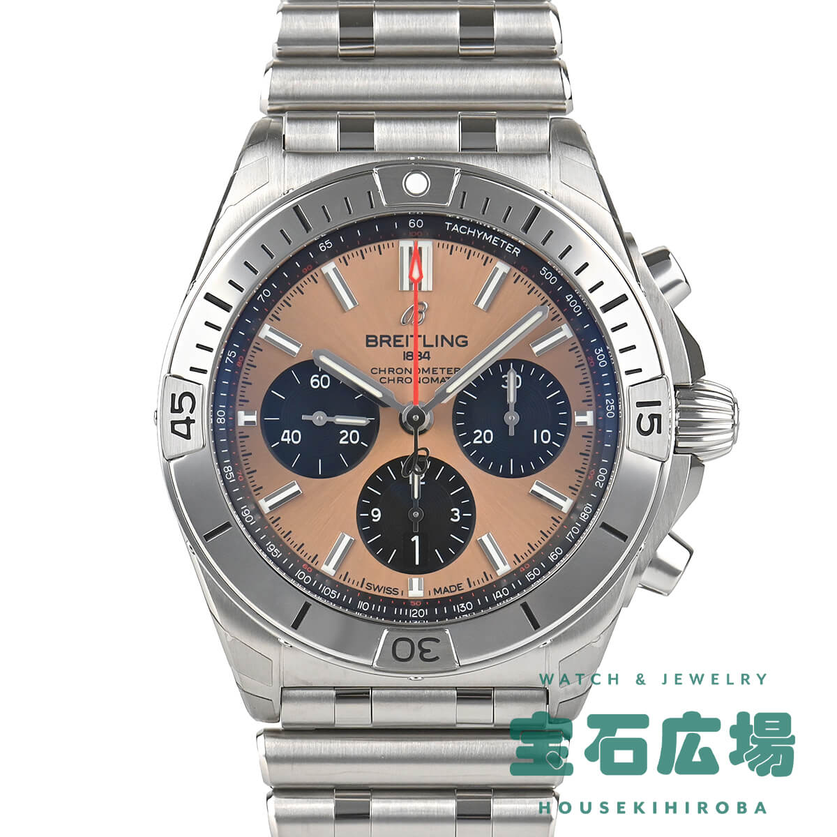 �u���C�g�����O BREITLING �N���m�}�b�gB01 42 AB0134101K1A1 �V�i �����Y �r���v