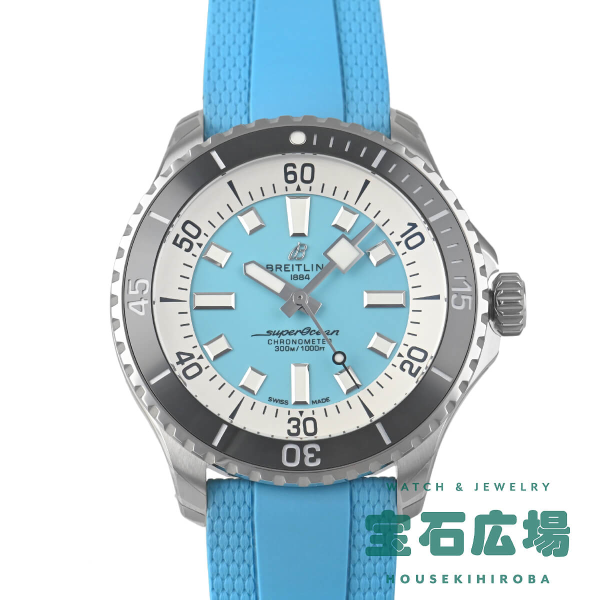 �u���C�g�����O BREITLING �X�[�p�[�I�[�V���� �I�[�g�}�`�b�N44 A17376211L2S2 �V�i �����Y �r���v