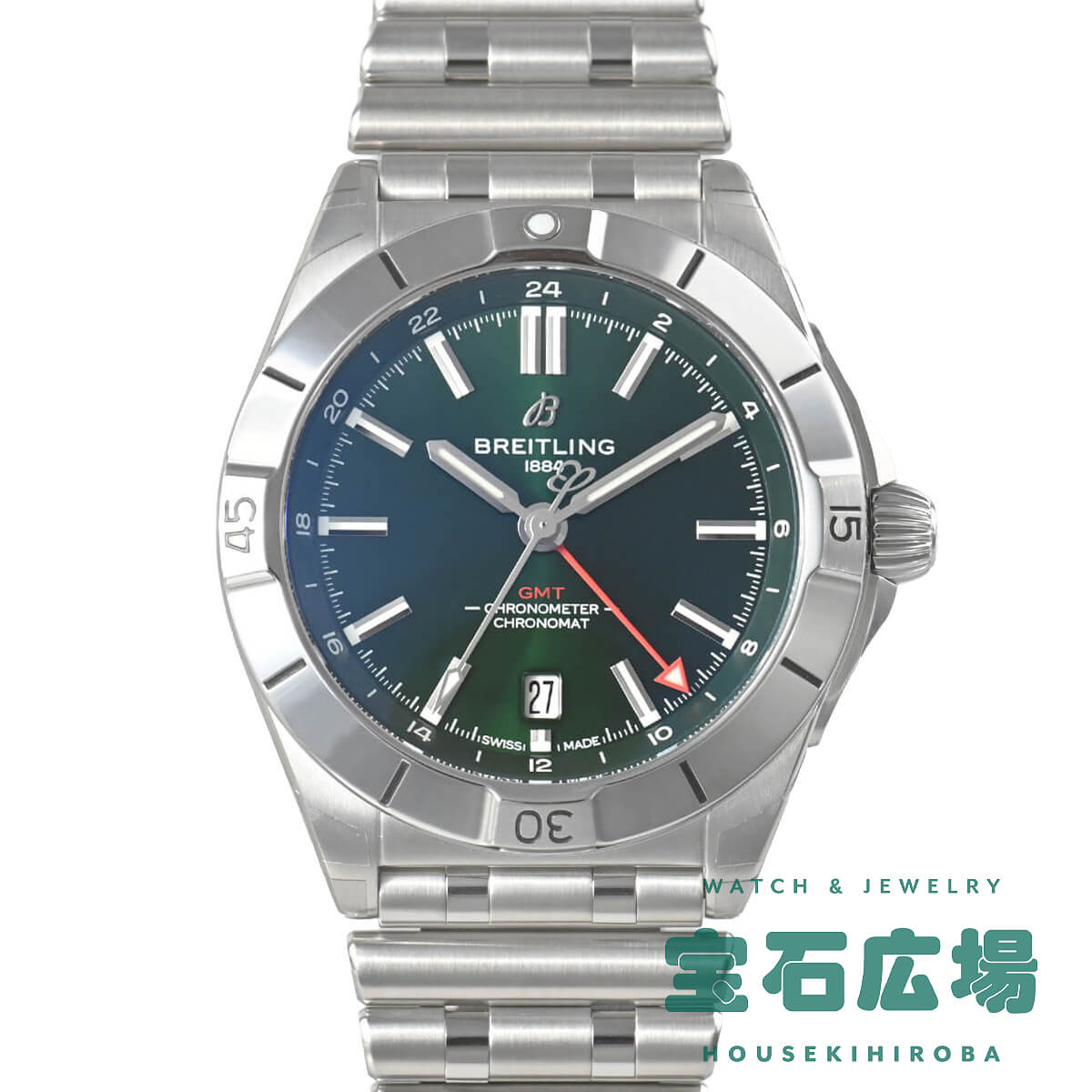 �u���C�g�����O BREITLING �N���m�}�b�g �I�[�g�}�`�b�NGMT 40 A32398101L1A1 �V�i �����Y �r���v