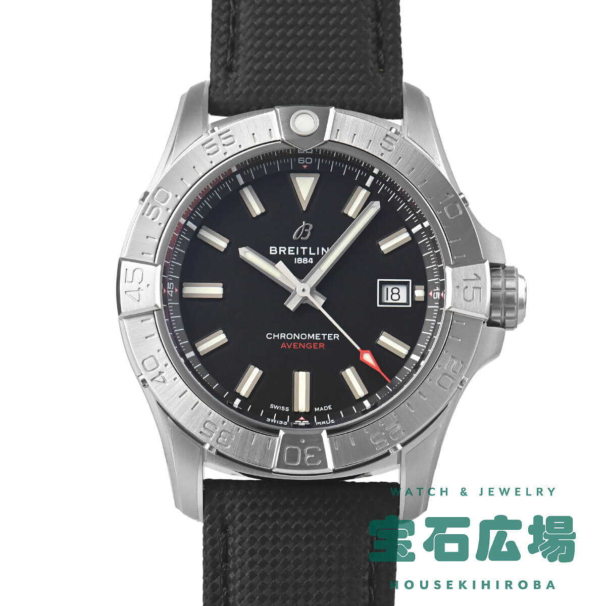 �u���C�g�����O BREITLING �A�x���W���[ �I�[�g�}�`�b�N 42 A17328101B1X1 �V�i �����Y �r���v