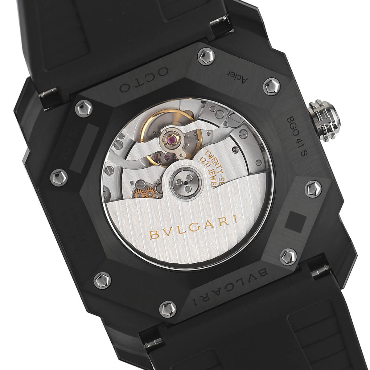 ブルガリ BVLGARI オクト ウルトラネロ BGO41BBSVD/MEA(102635) 新品 メンズ 腕時計｜houseki-h｜07