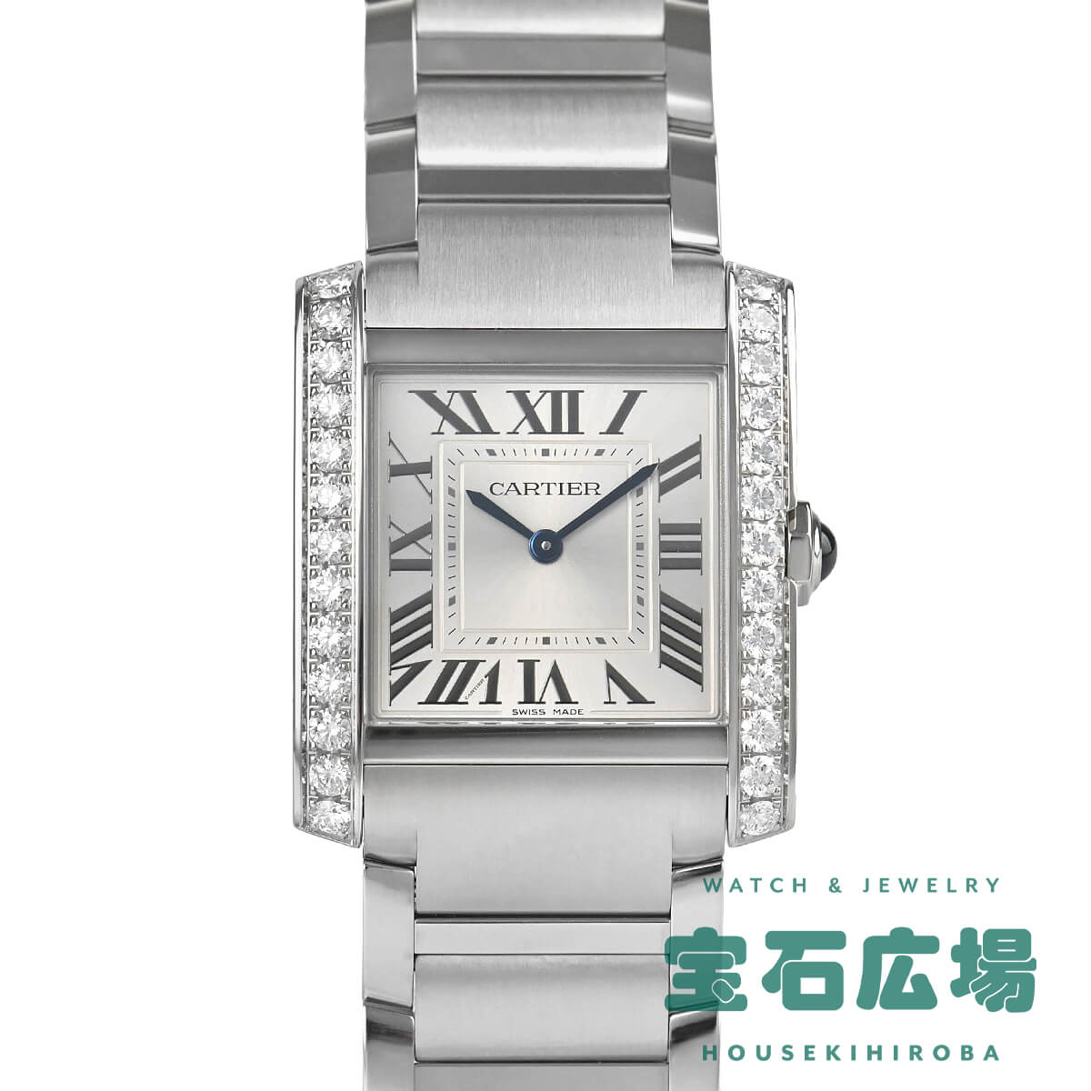 カルティエ Cartier タンクフランセーズ MM W4TA0021 新品 レディース 腕時計｜houseki-h