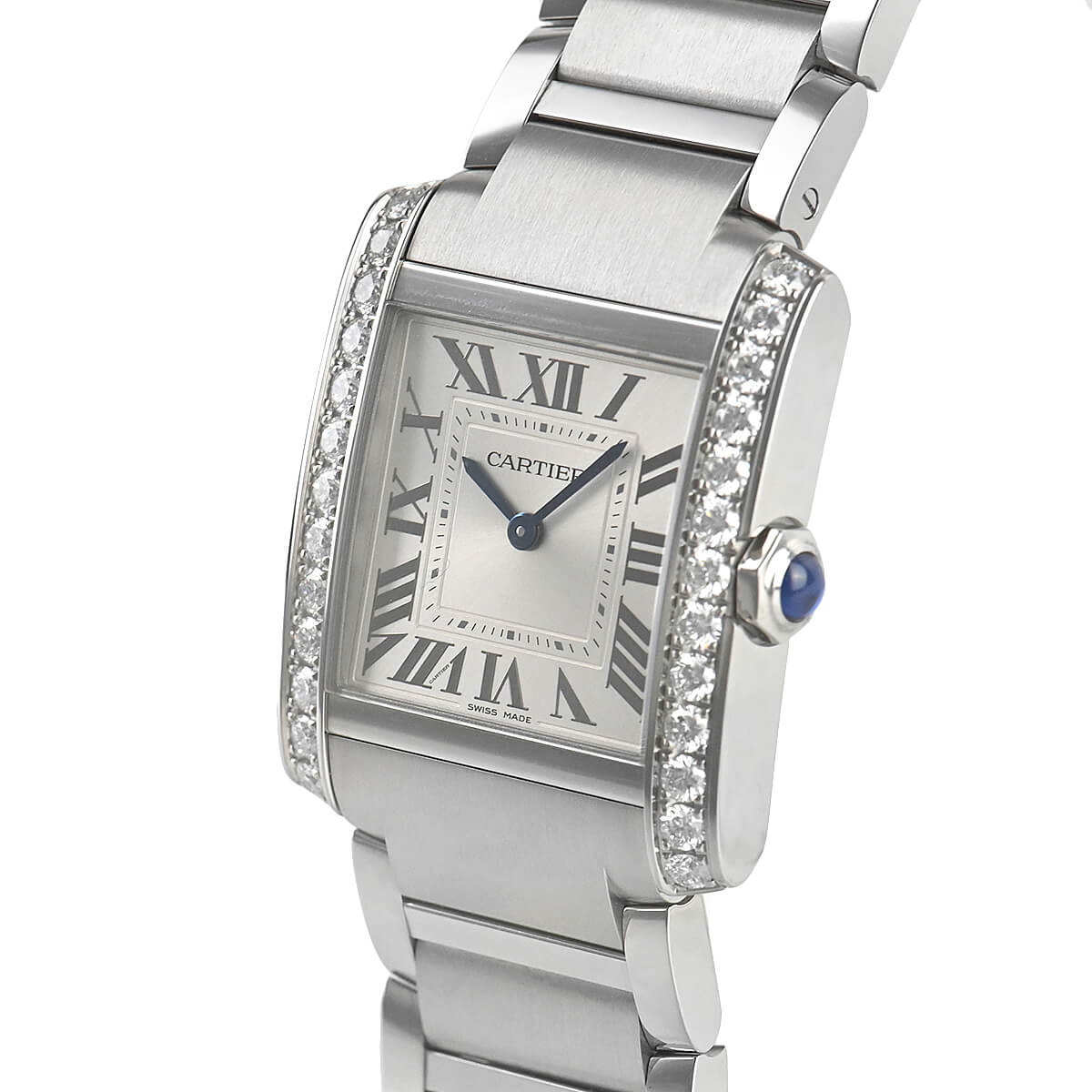 カルティエ Cartier タンクフランセーズ MM W4TA0021 新品 レディース 腕時計｜houseki-h｜02
