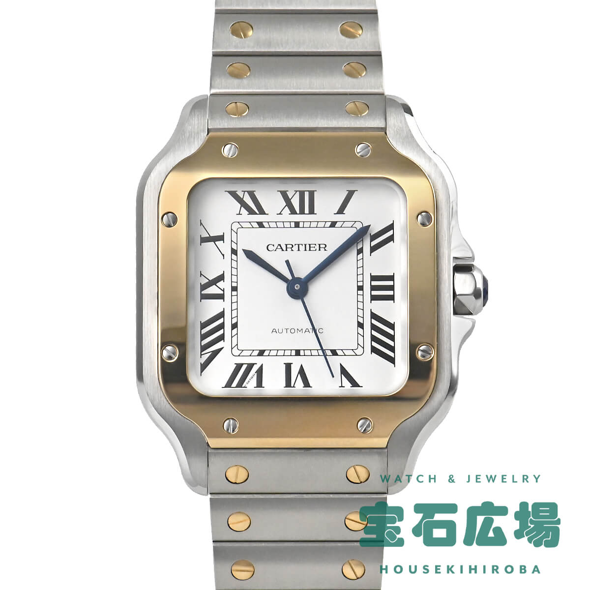 カルティエ Cartier サントス ドゥ カルティエ MM W2SA0016 新品 ユニセックス 腕時計