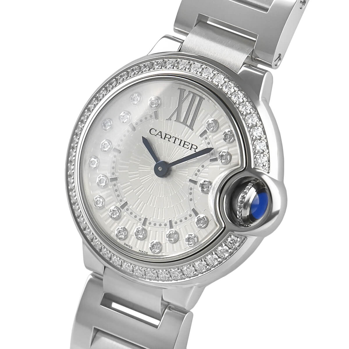 カルティエ 腕時計 バロン ブルー ドゥ 3009 クオーツ レディース Cartier カルティエ 腕時計 バロン ブルー ドゥ クオーツ 3009 レディース