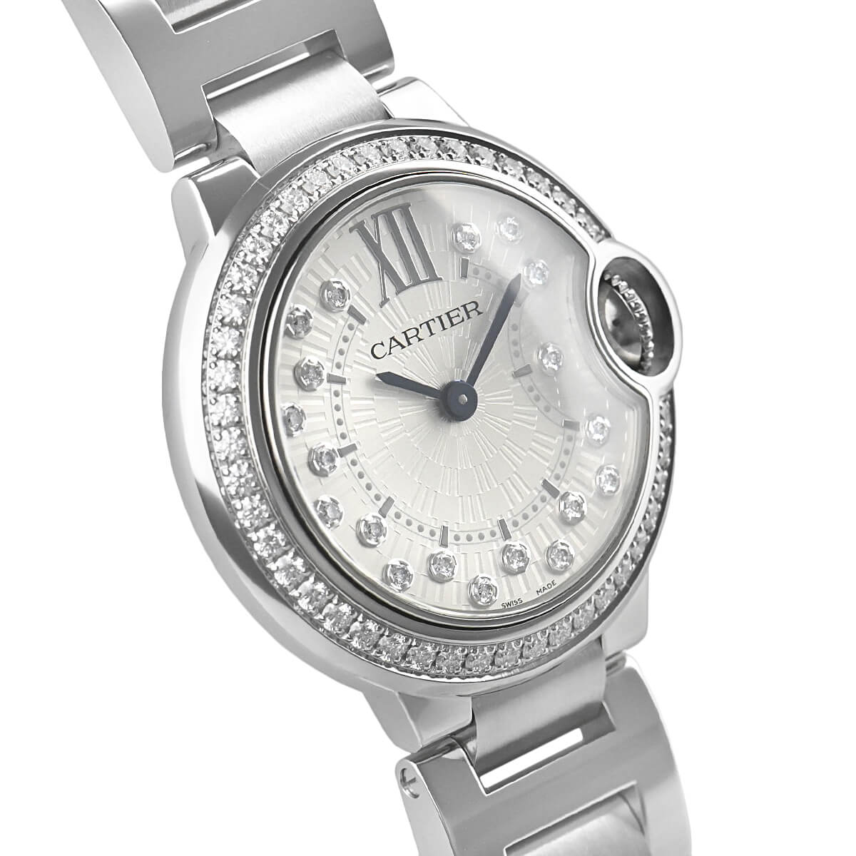 Cartier（カルティエ） バロン ブルー ドゥ W4BB0034 新品 レディース