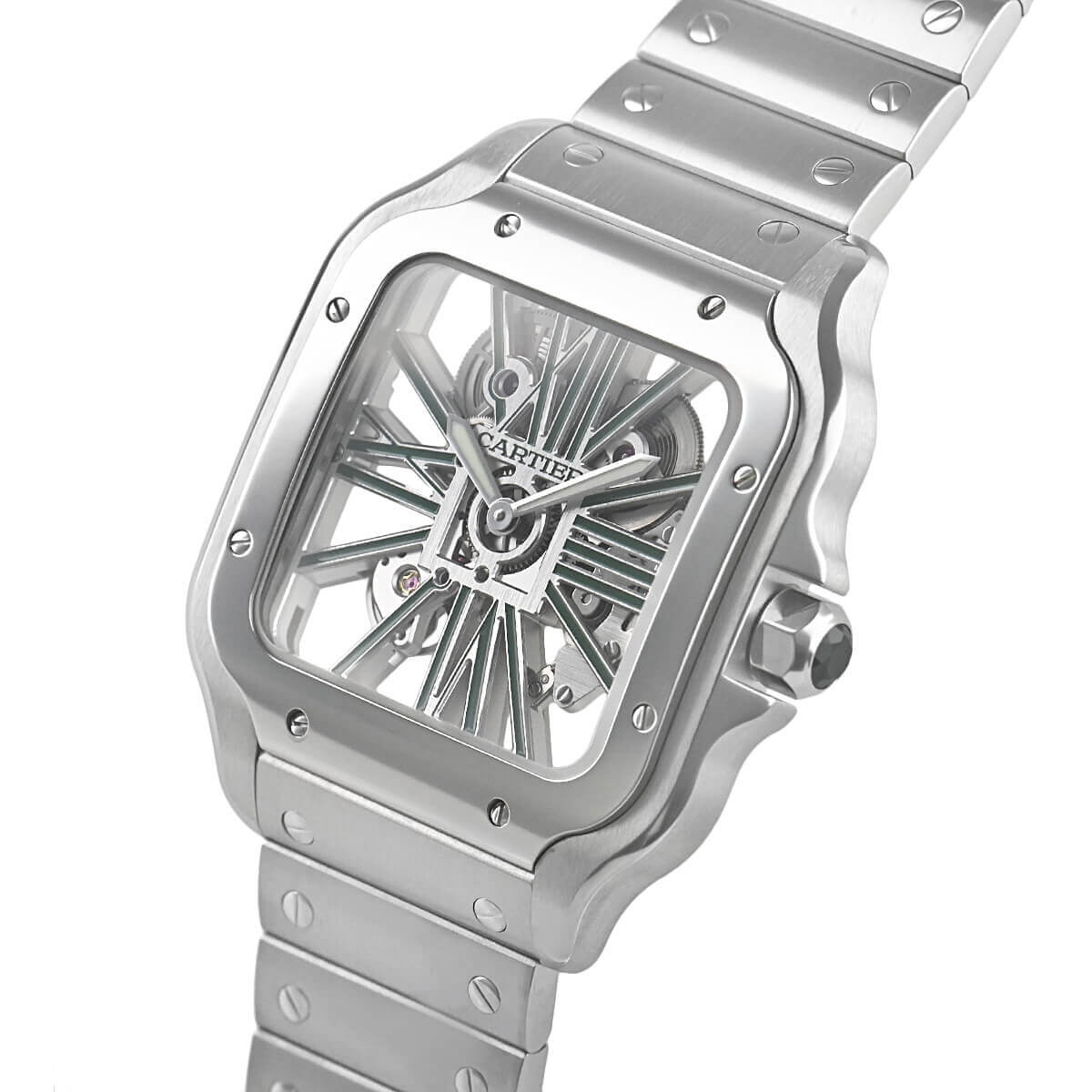 Cartier（カルティエ） サントス ドゥ LM スケルトン WHSA0028 新品