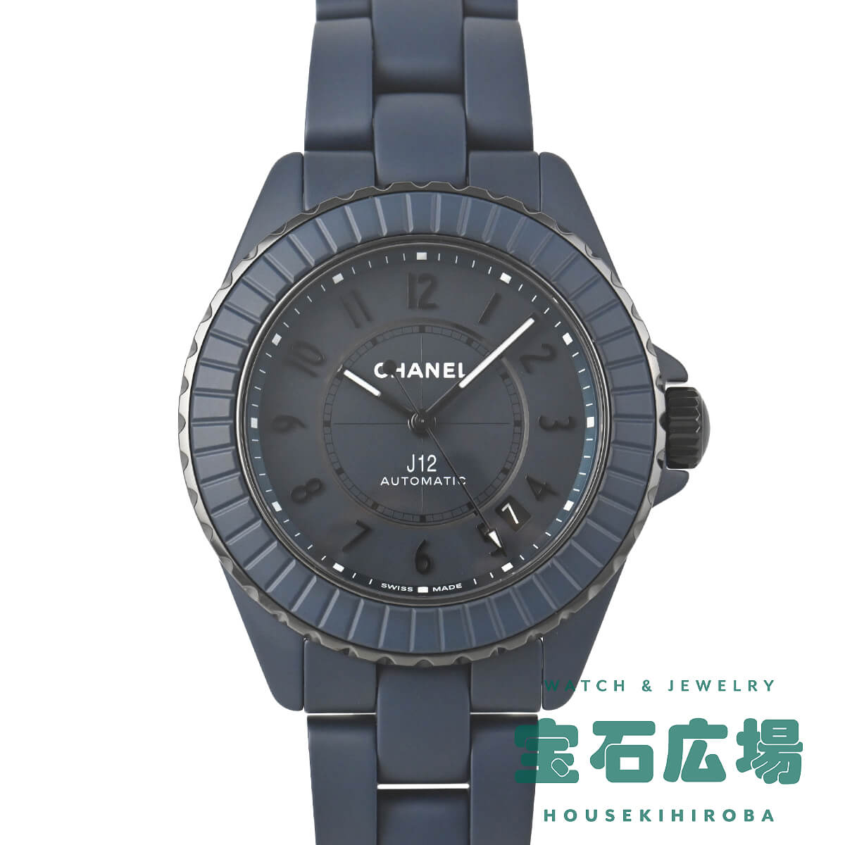 �V���l�� CHANEL J12 BLEU �L�����o�[12.1 38MM ���萶�Y H9632 �V�i �����Y �r���v