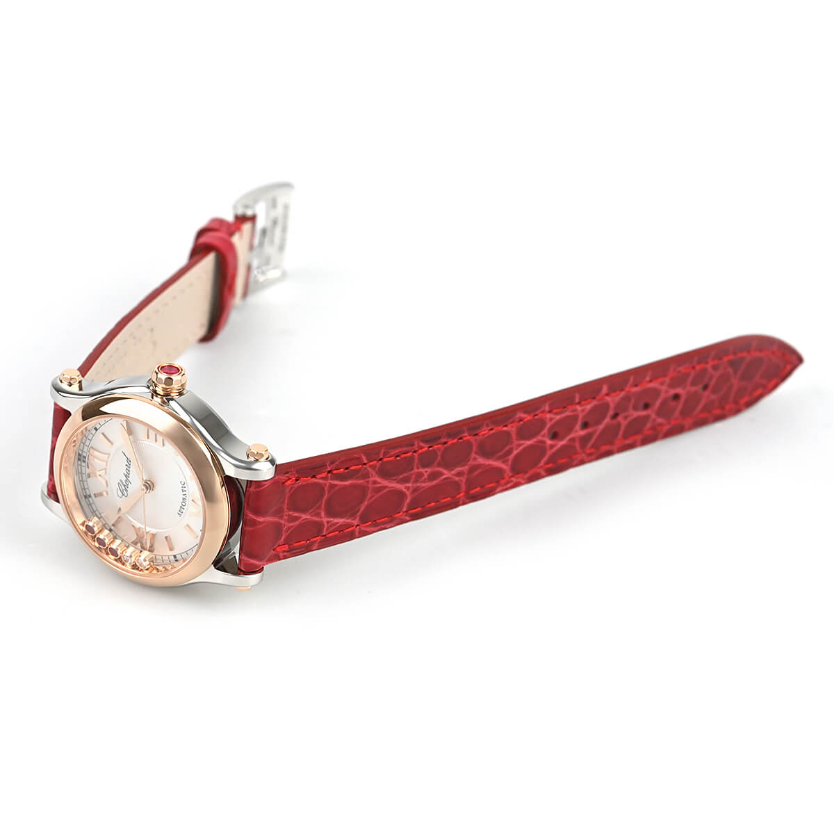 ショパール ハッピースポーツ 278573-6026 レディース 中古 腕時計 278573-6026 シルバー Chopard（ショパール）ハッピースポーツ 中古
