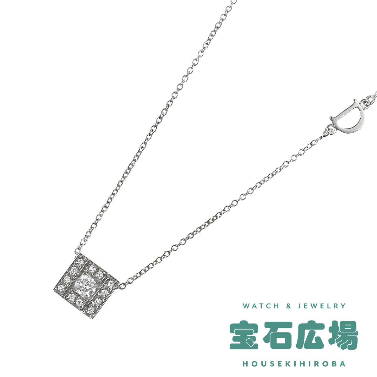 ダミアーニ DAMIANI ベルエポック キューブ ダイヤ ペンダントネックレス 20089200 新品 ユニセックス ジュエリー :DAJ226:宝石広場ヤフー店