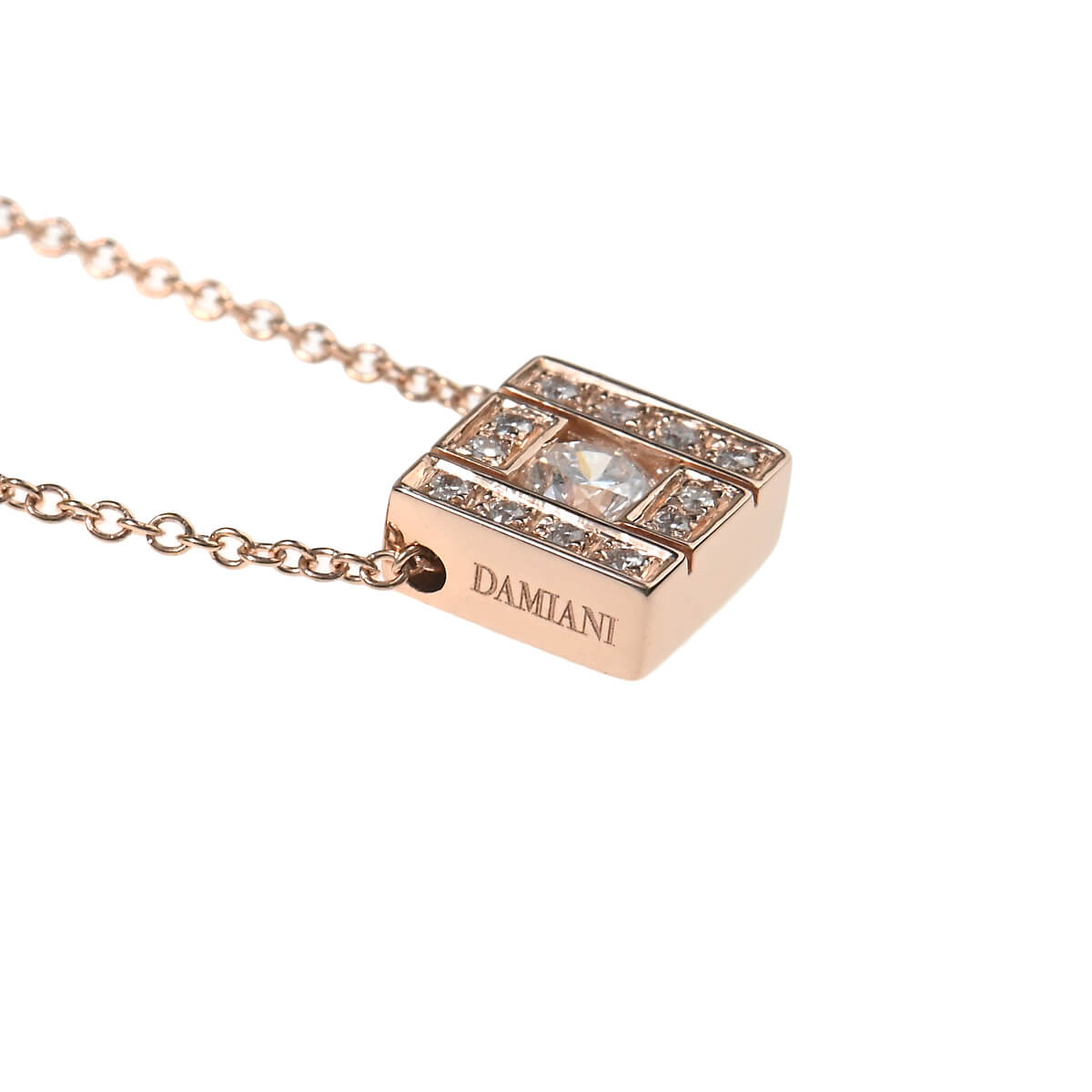 DAMIANI ダミアーニ ベルエポック キューブ ダイヤ ペンダント