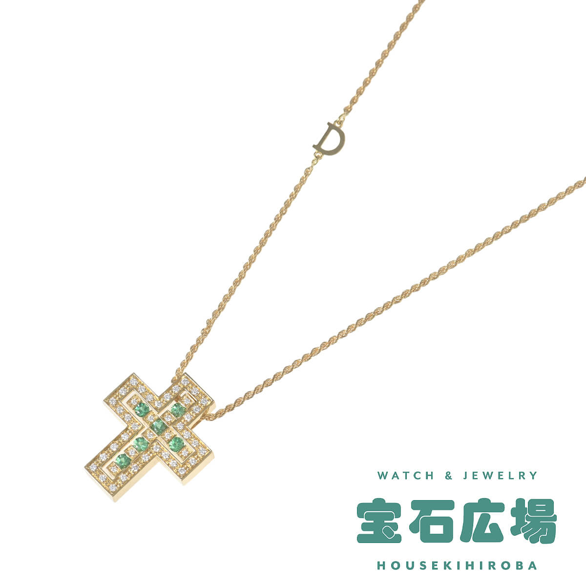 ダミアーニ DAMIANI ベルエポック（S）エメラルド・ダイヤ ペンダントネックレス 20089194 新品 ユニセックス ジュエリー