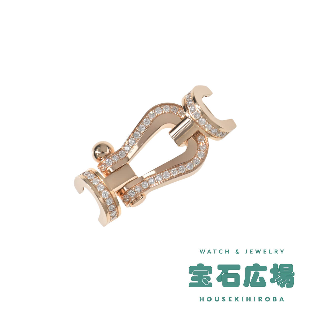 フレッド FRED フォース10 パヴェダイヤ バックル（LM） 0B0185 新品 ユニセックス ジュエリー