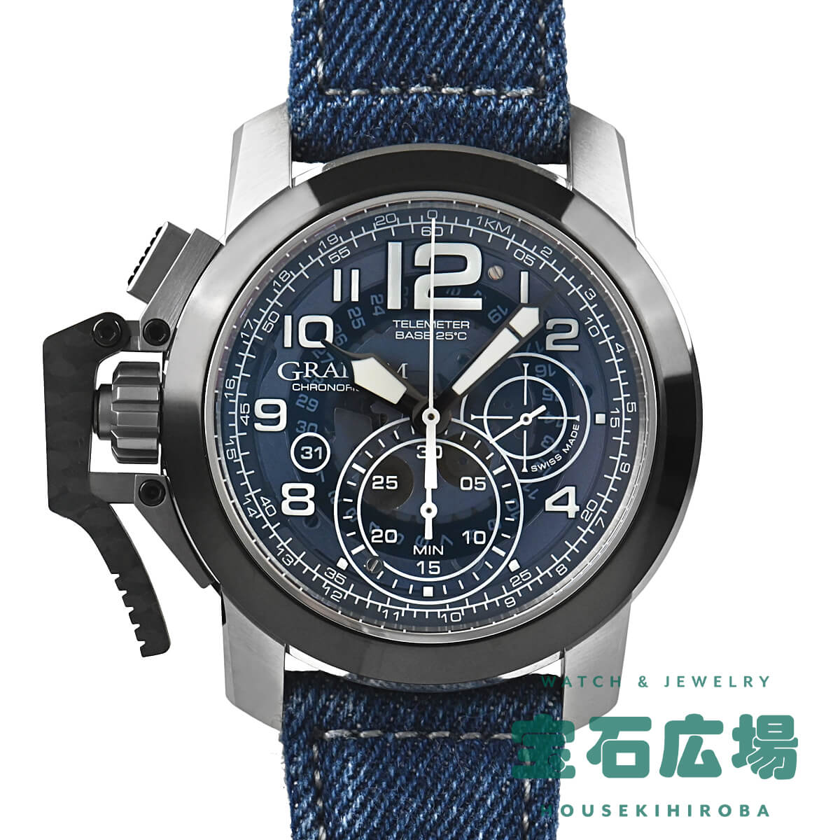 グラハム GRAHAM クロノファイターオーバーサイズ ターゲット 2CCAC.U04A.T33S 新品 メンズ 腕時計