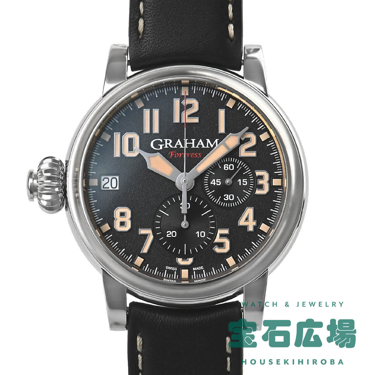グラハム GRAHAM フォートレス 限定生産100本 2FOAS.B01A 新品 メンズ 腕時計｜houseki-h