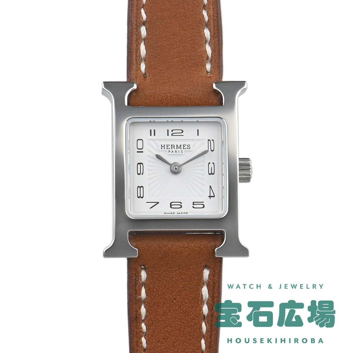HERMES（エルメス） HERMES Hウォッチミニ 037961WW00(HH1.110) 新品 