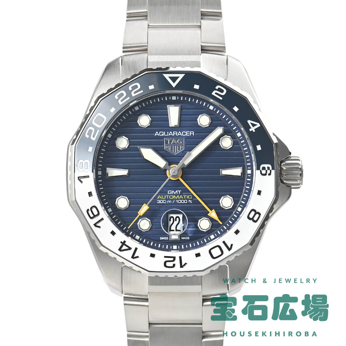 タグ・ホイヤー TAG Heuer アクアレーサー プロフェッショナル300m キャリバー7 GMT WBP2010.BA0632 新品 メンズ 腕時計｜houseki-h