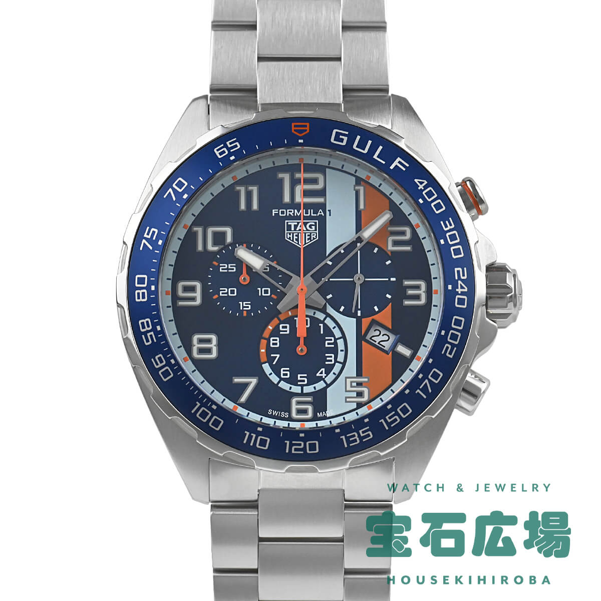 タグ・ホイヤー TAG Heuer フォーミュラ1 クロノグラフ ガルフスペシャルエディション CAZ101AT.BA0842 新品 メンズ 腕時計