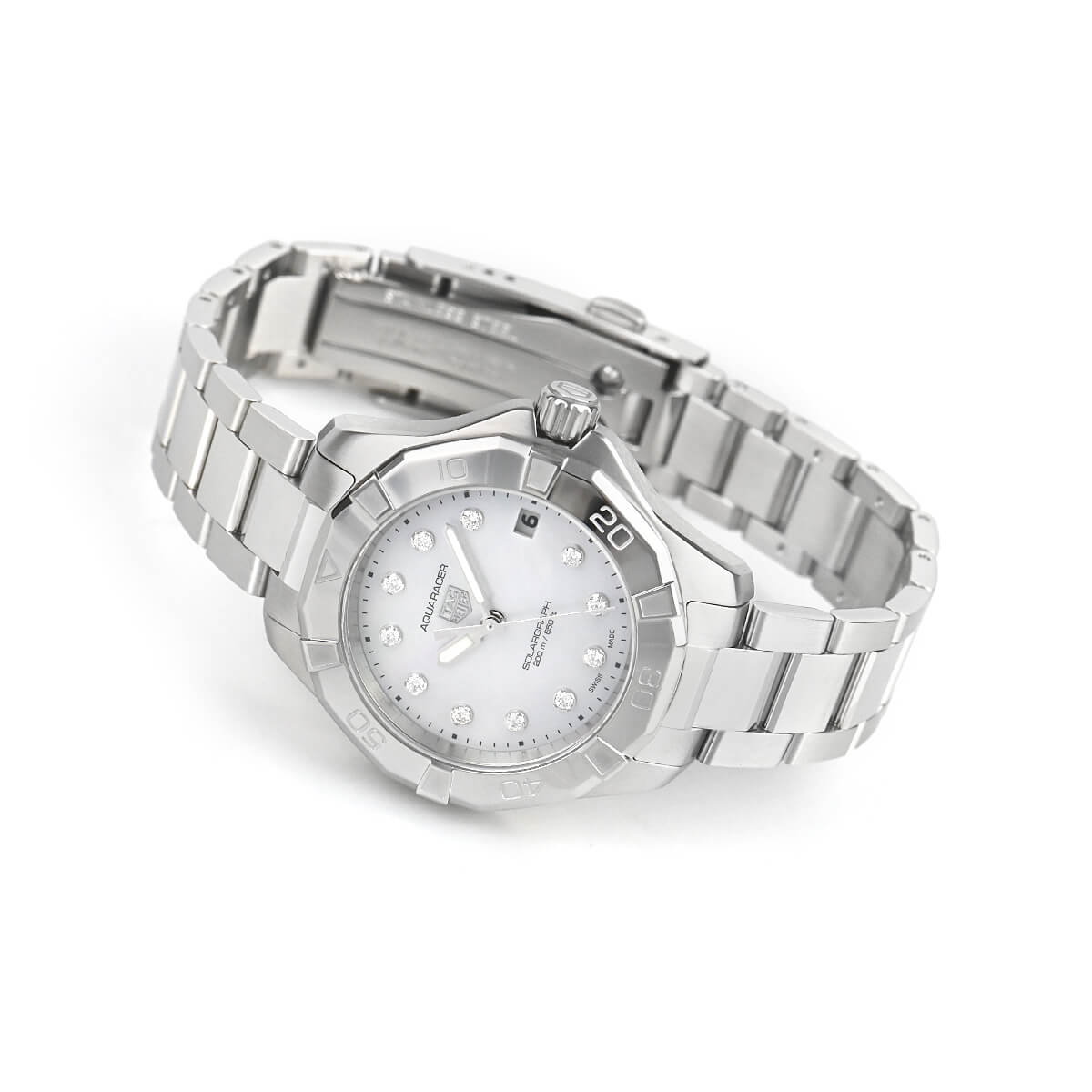 タグホイヤー/Tag Heuer/ボーイズ時計/アクアレーサー/プロフェッショナル200/SS/ホワイトシェル/WBP1312【LW398】 楽天市場】◇タグホイヤー Tag Heuer◇ 【箱 保】ボーイズ時計/アクア