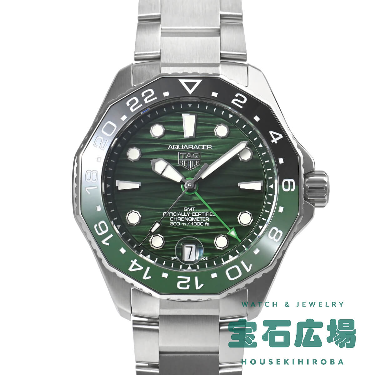 �^�O�E�z�C���[ TAG Heuer �A�N�A���[�T�[ �v���t�F�b�V���i��300 GMT WBP5115.BA0013 �V�i �����Y �r���v