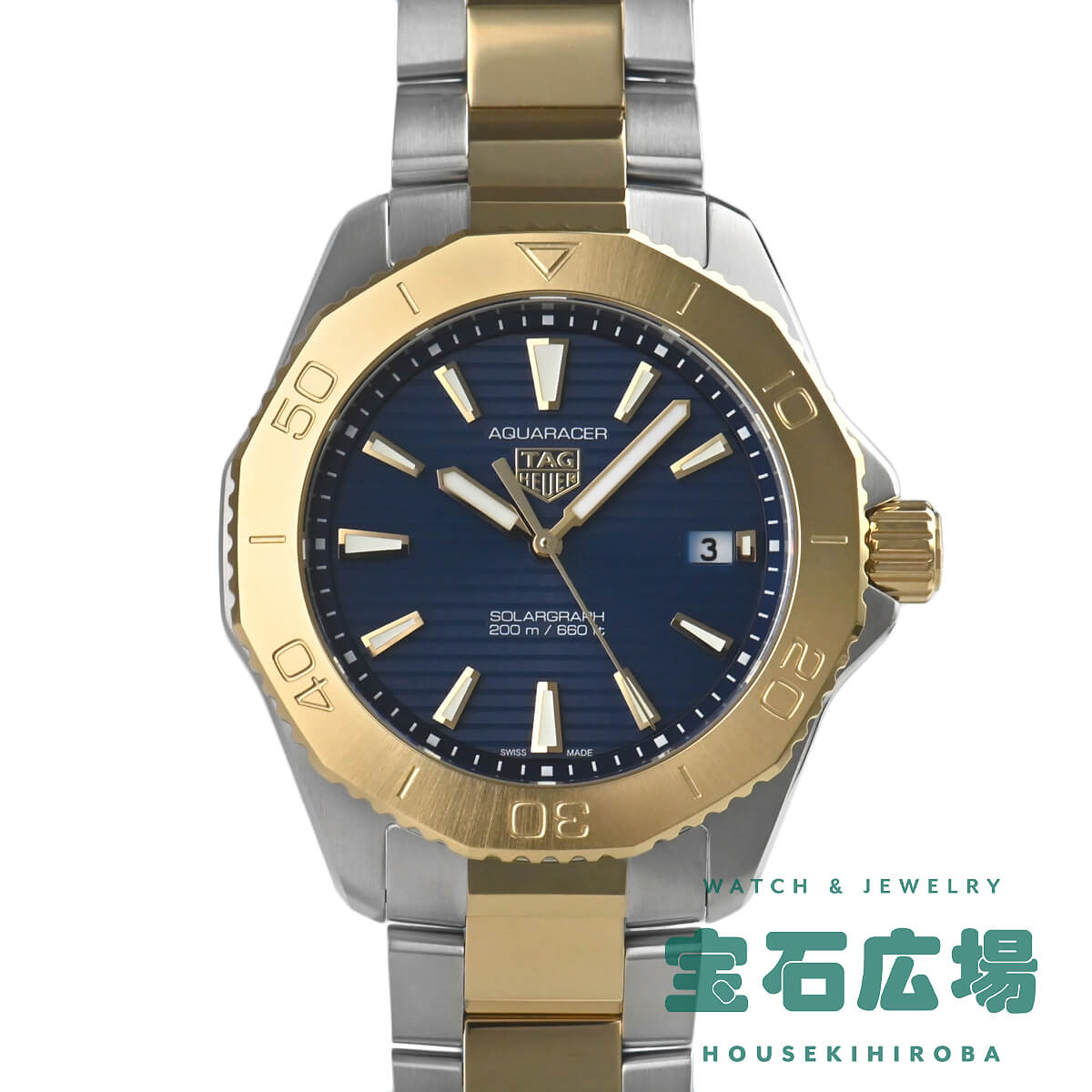 �^�O�E�z�C���[ TAG Heuer �A�N�A���[�T�[ �v���t�F�b�V���i��200 �\�[���[�O���t WBP1120.BB0002 �V�i �����Y �r���v