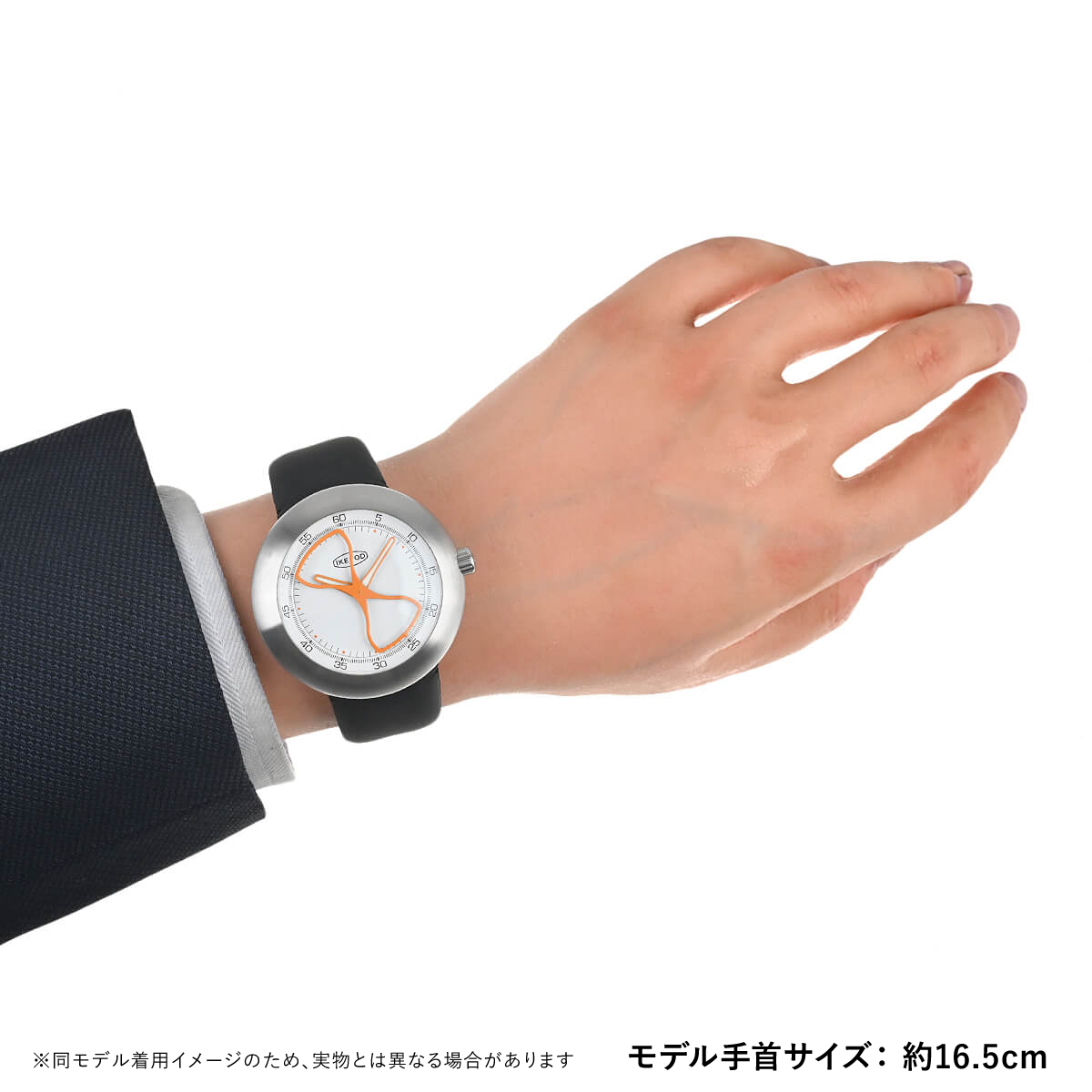 アイクポッド IKEPOD メガポッド アワーグラス 世界限定100本 IPM005HGSILB 新品 メンズ 腕時計の画像