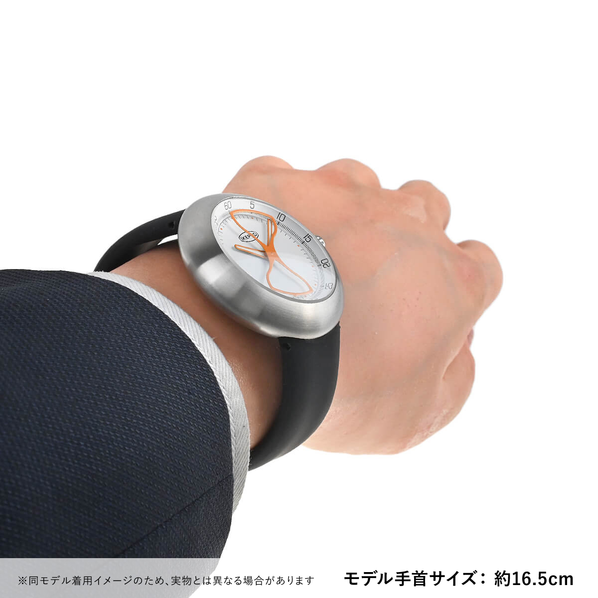 アイクポッド IKEPOD メガポッド アワーグラス 世界限定100本 IPM005HGSILB 新品 メンズ 腕時計の画像