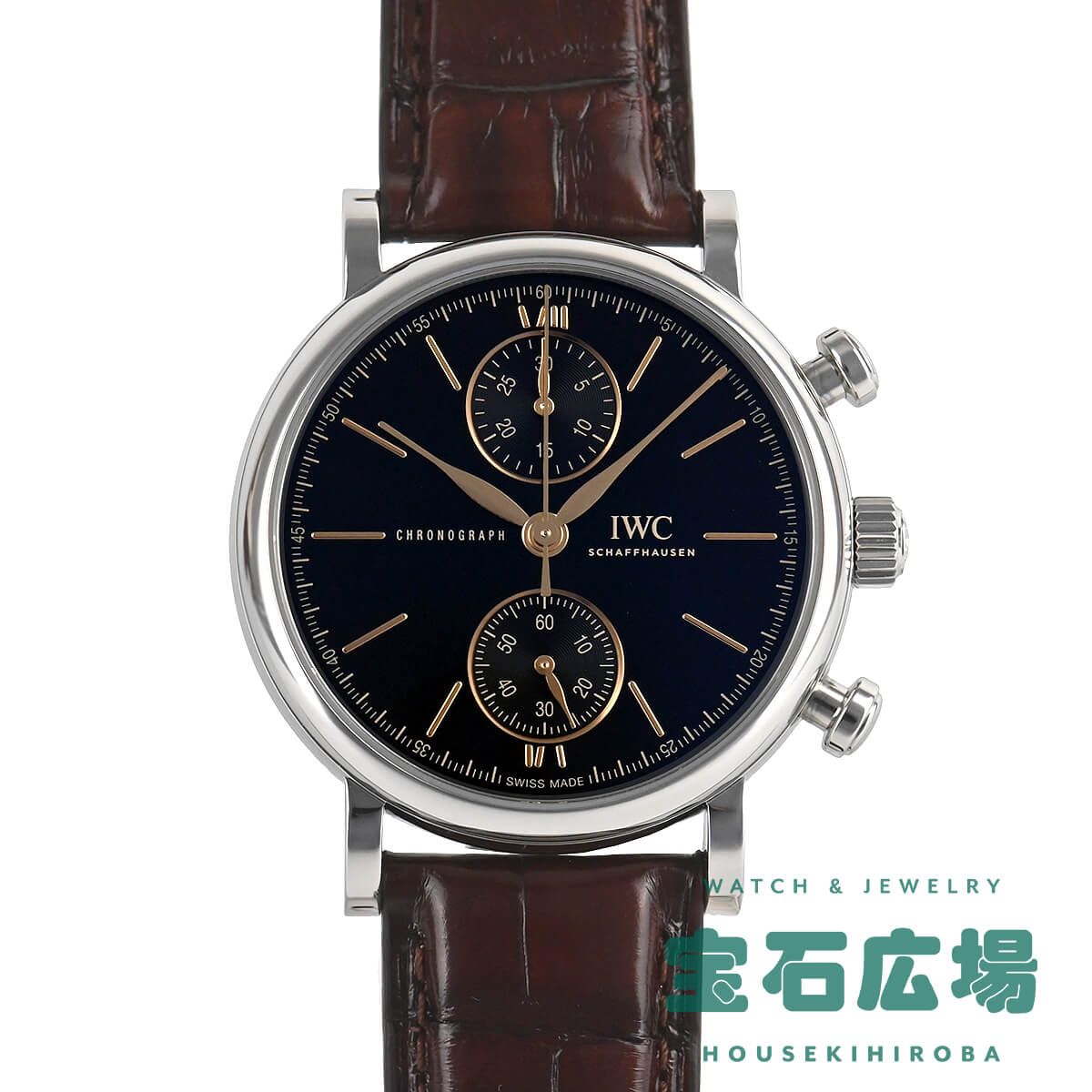 IWC アイダブリューシー ポートフィノ クロノグラフ39 IW391404 新品 メンズ 腕時計｜houseki-h