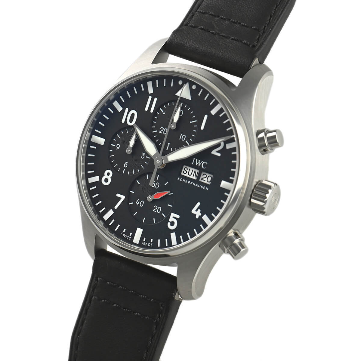 IWC アイダブリューシー パイロットウォッチ クロノグラフ IW378001 新品 メンズ 腕時計｜houseki-h｜02