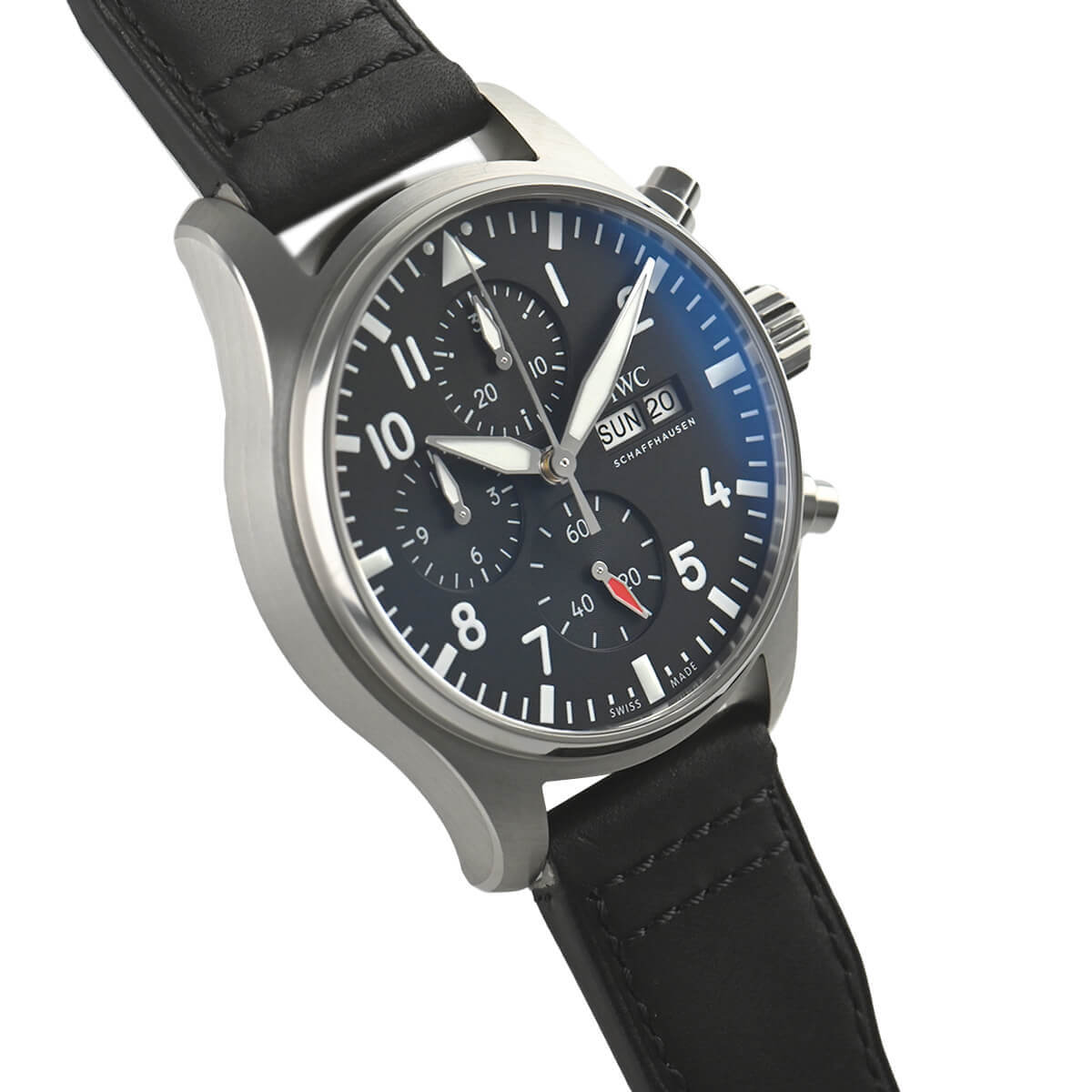 IWC アイダブリューシー パイロットウォッチ クロノグラフ IW378001 新品 メンズ 腕時計｜houseki-h｜03