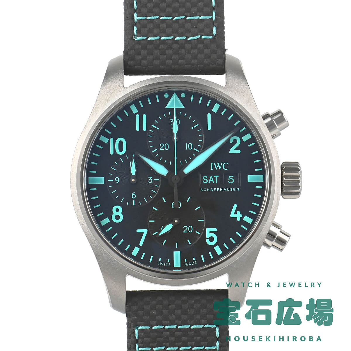 IWC �A�C�_�u�����[�V�[ �p�C���b�g�E�E�H�b�`�E�N���m�O���t 41 MERCEDES-AMG PETRONAS FORMULA ONE TEAM E�u�e�B�b�N���� IW388108 �V�i �����Y �r���v