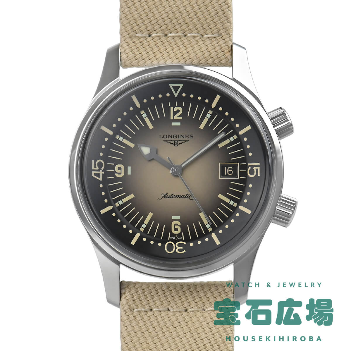 �����W�� LONGINES ���W�F���h�_�C�o�[ L3.774.4.30.2 �V�i �����Y �r���v