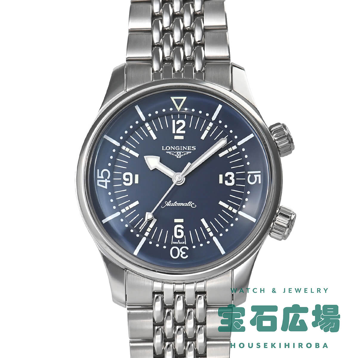 �����W�� LONGINES ���W�F���h�_�C�o�[ L3.764.4.90.6 �V�i �����Y �r���v