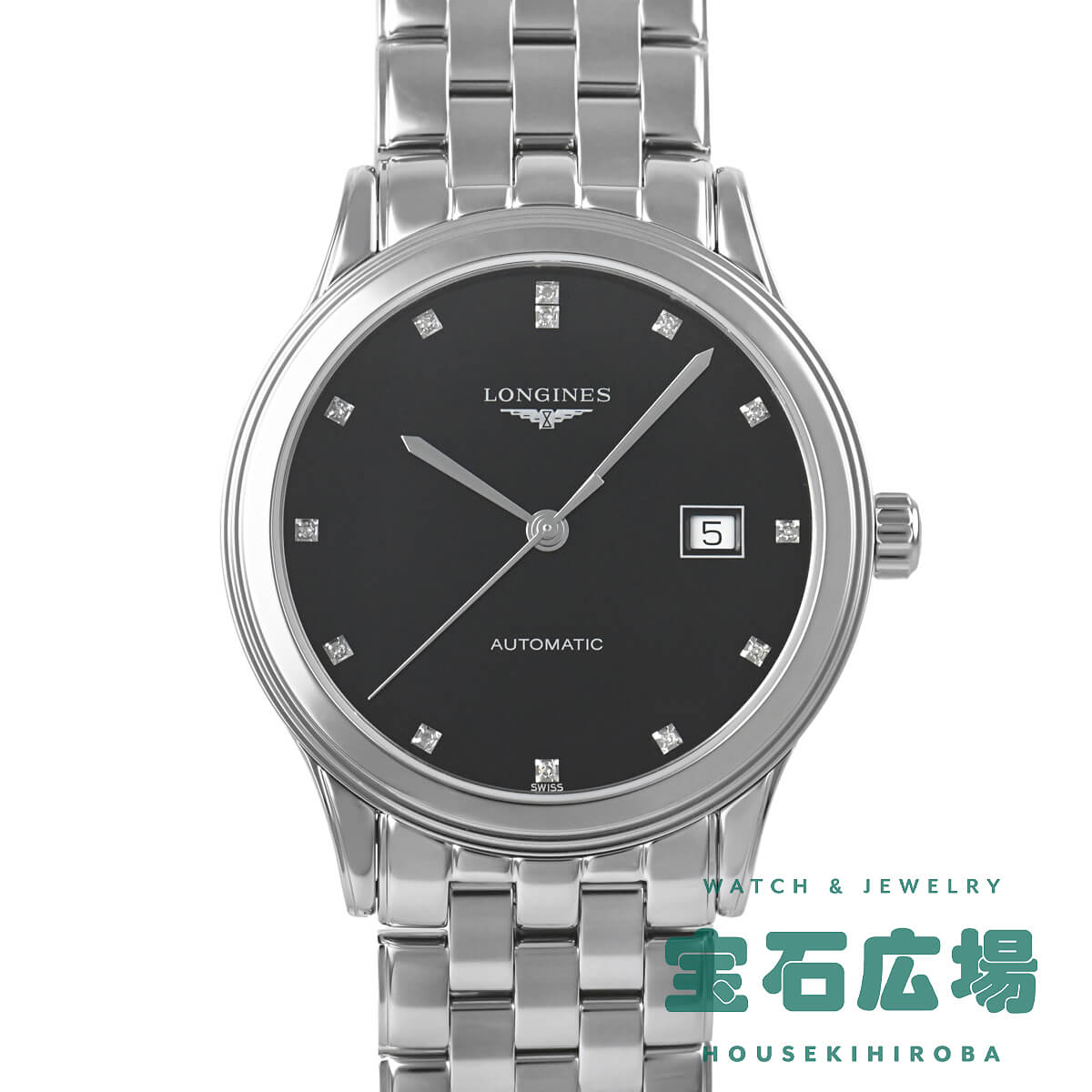 �����W�� LONGINES �����W�� �t���b�O�V�b�v L4.984.4.57.6 �V�i �����Y �r���v