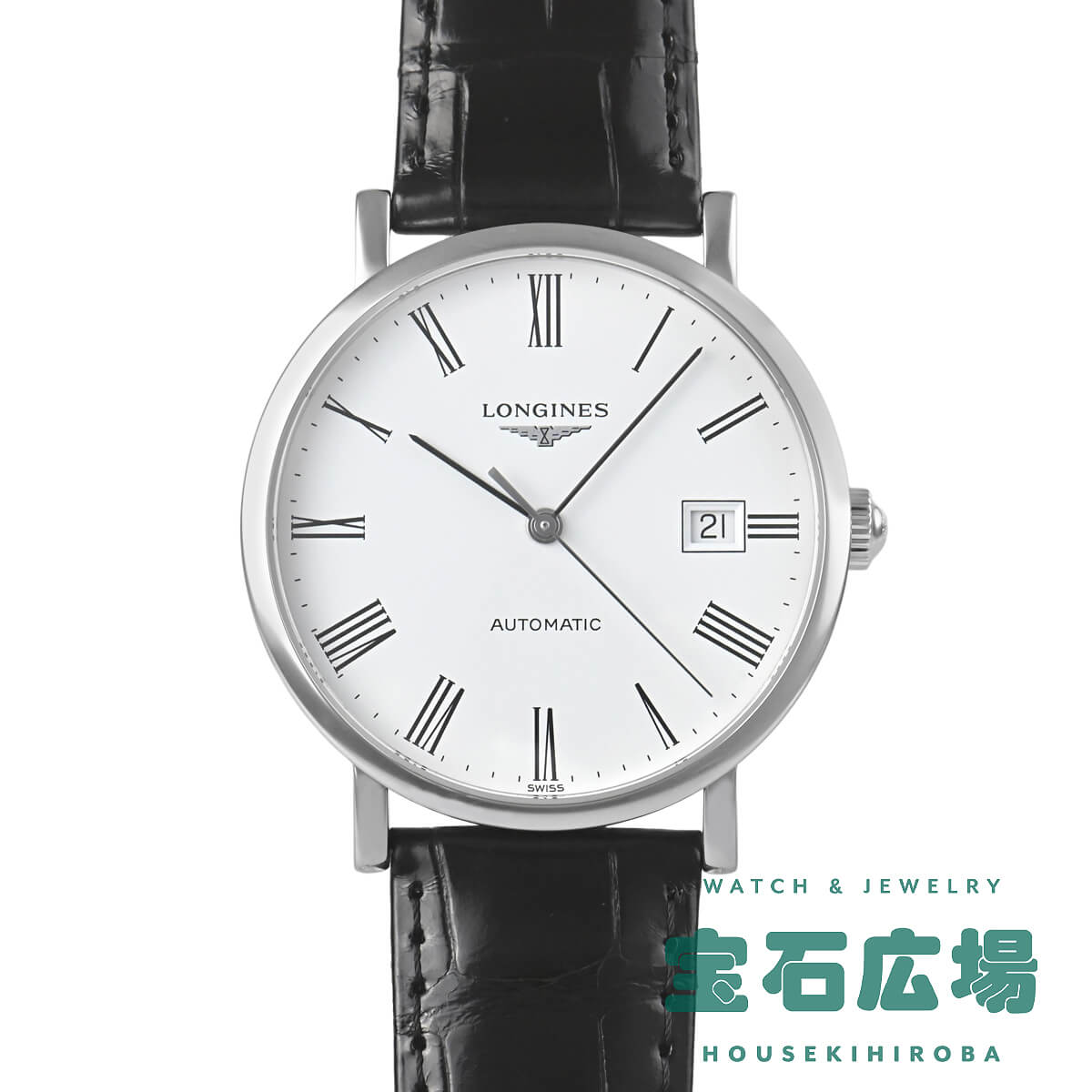 �����W�� LONGINES �G���K���g�R���N�V���� L4.810.4.11.2 �V�i �����Y �r���v