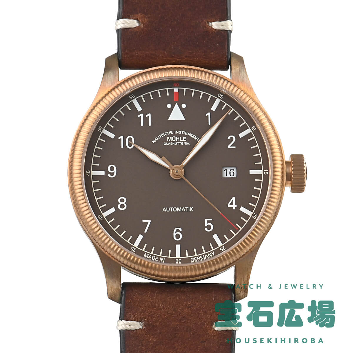 ミューレ・グラスヒュッテ MUHLE GLASHUTTE Terrasport IV BRONZE 限定生産250本 M1-45-08-LB 新品 メンズ 腕時計｜houseki-h