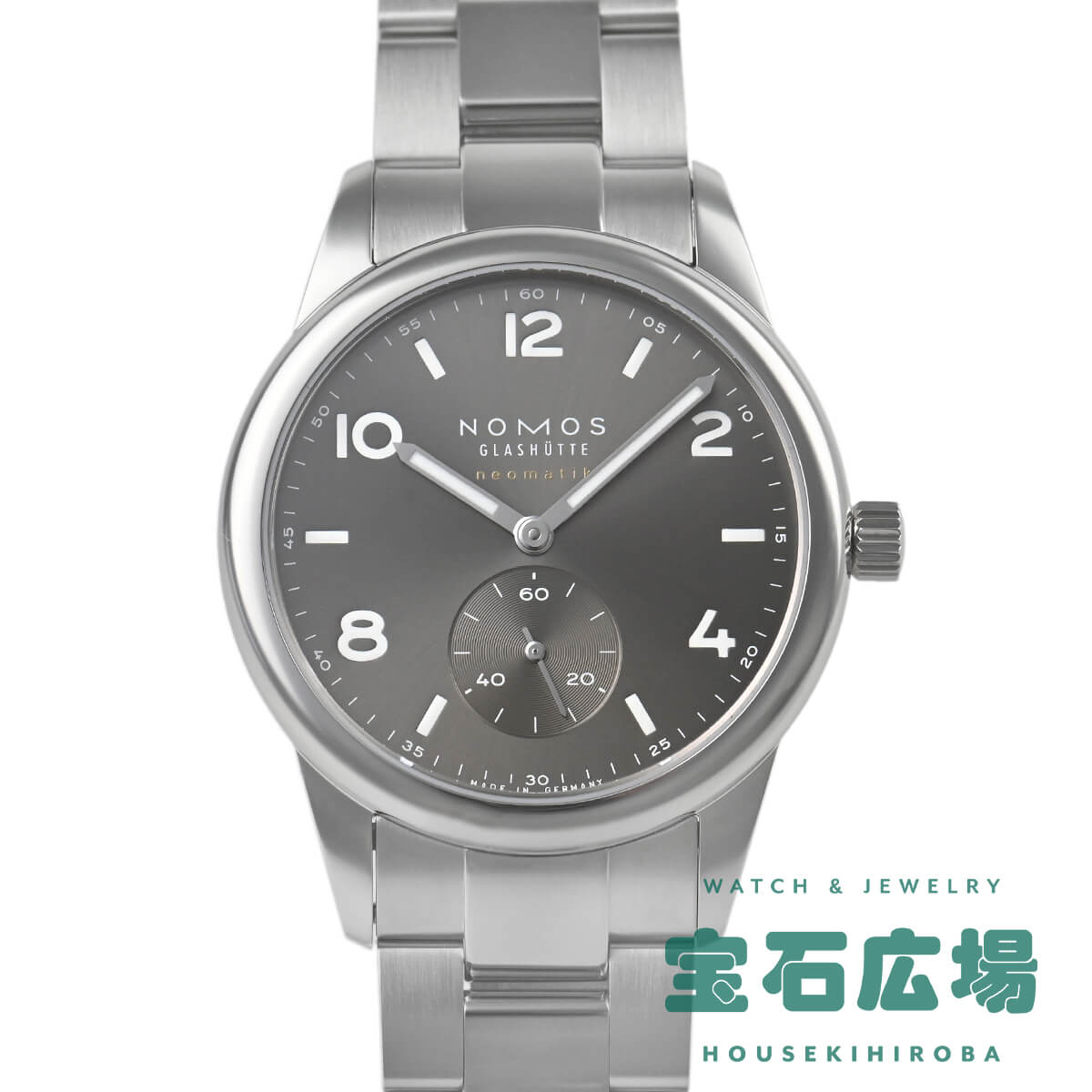 ノモス NOMOS クラブスポーツ ネオマティック39スモーク 763 新品 メンズ 腕時計