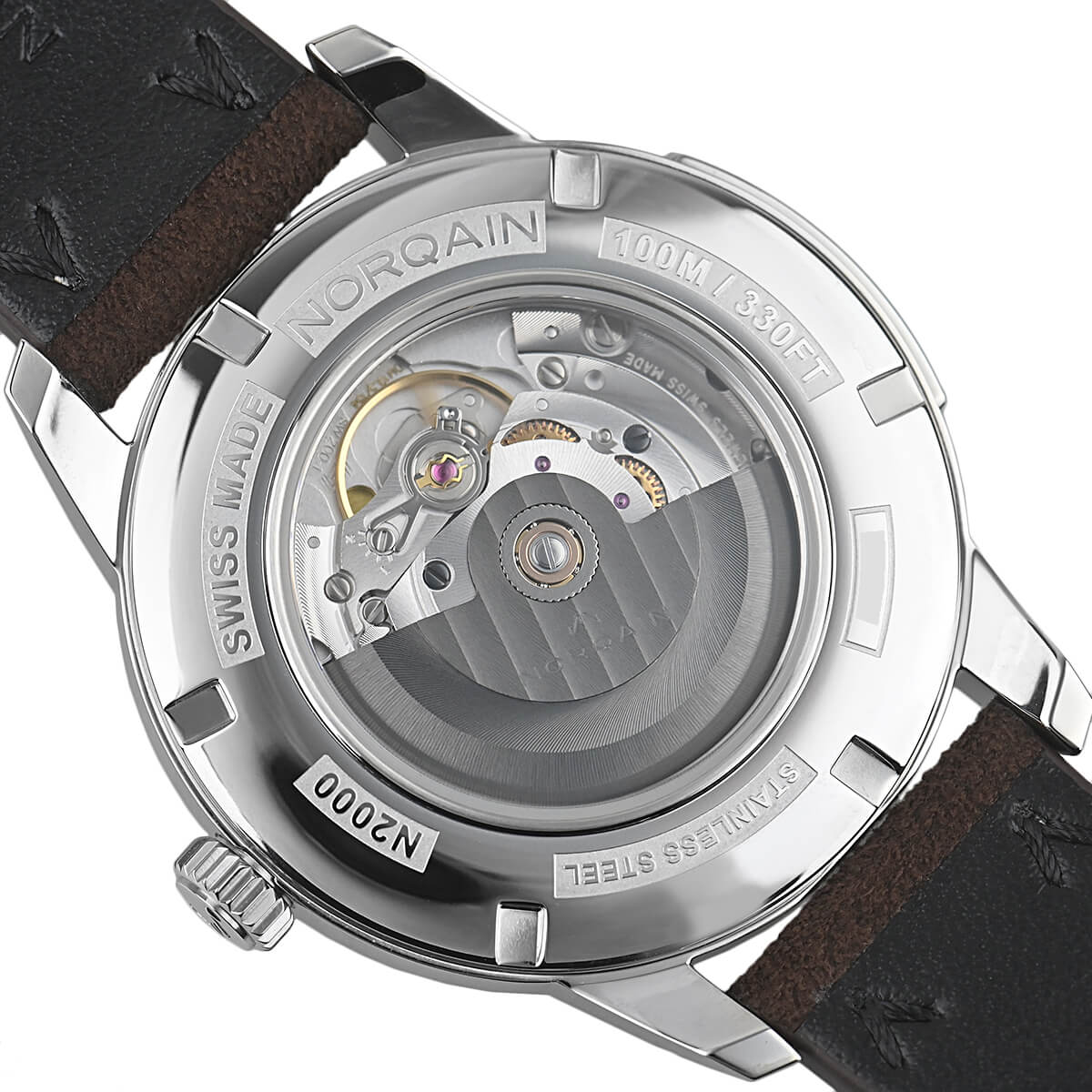 ノルケイン NORQAIN フリーダム 60 N2000S02A/A201/20EO.18S 新品 メンズ 腕時計の画像