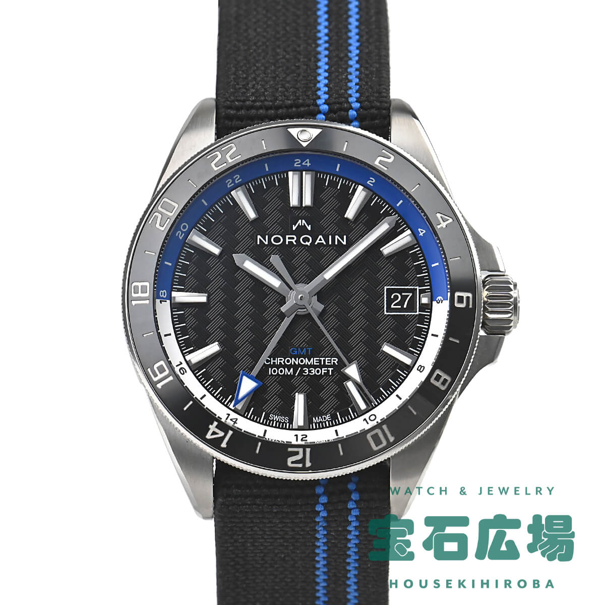 ノルケイン NORQAIN アドベンチャー ネベレスト GMT NN1100SC1CG/BA111