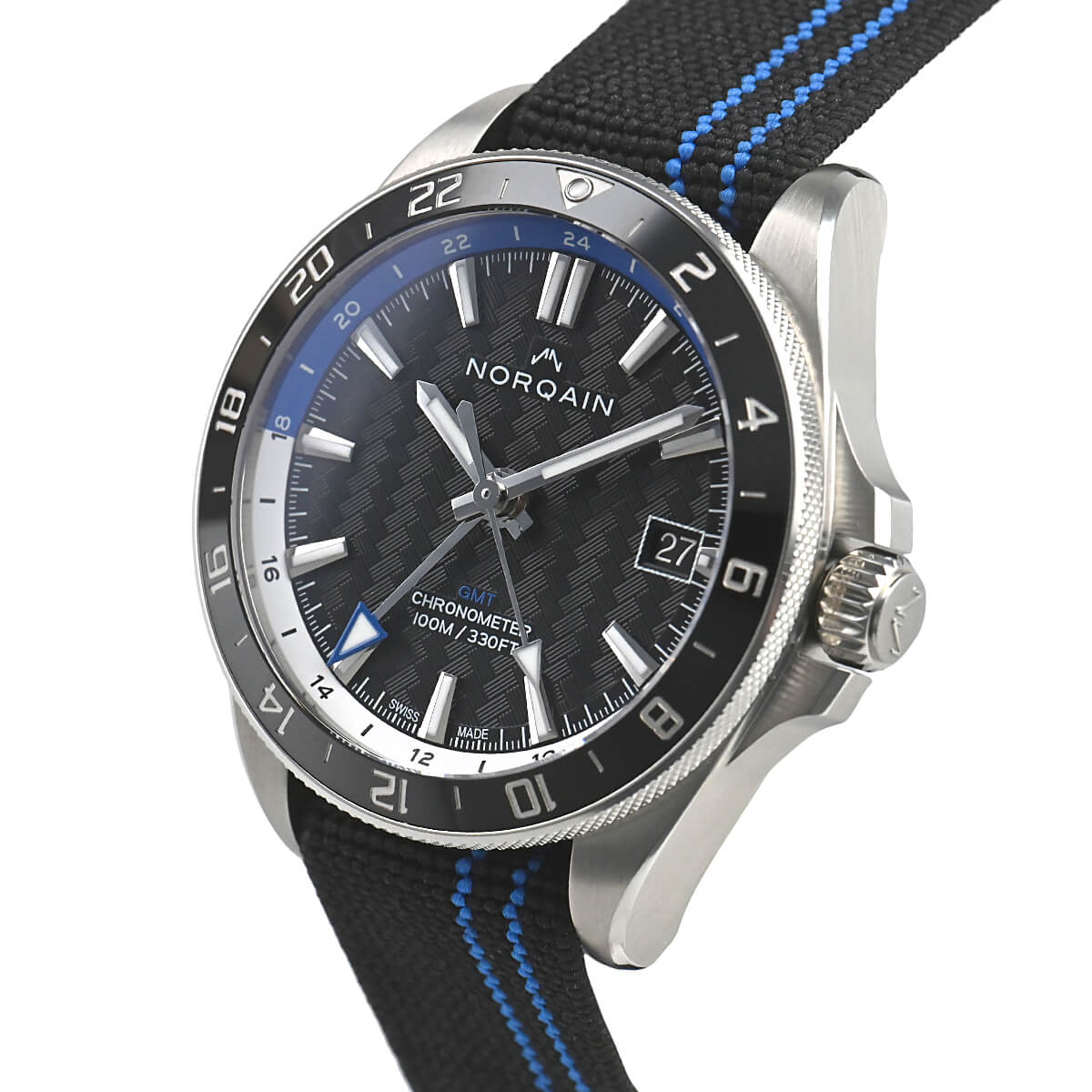 ノルケイン NORQAIN アドベンチャー ネベレスト GMT NN1100SC1CG/BA111