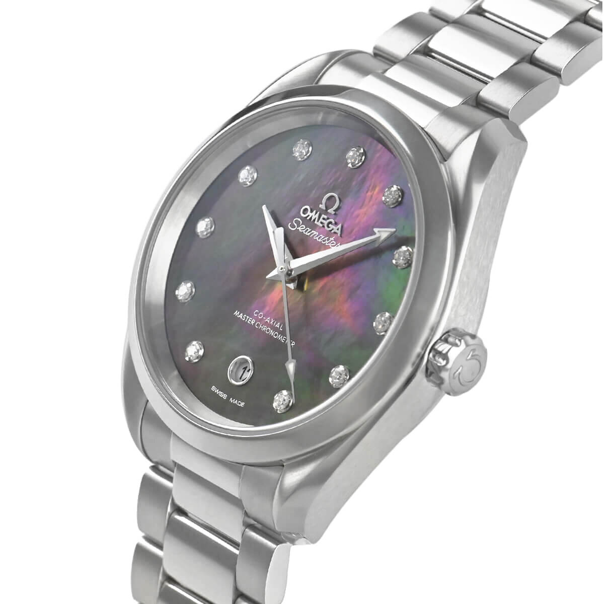 【新品】オメガ OMEGA 腕時計 レディース 220.10.38.20.52.001 シーマスター アクアテラ 150M 自動巻き シルバーxシルバー アナログ表示 22010382057001_5.jpg