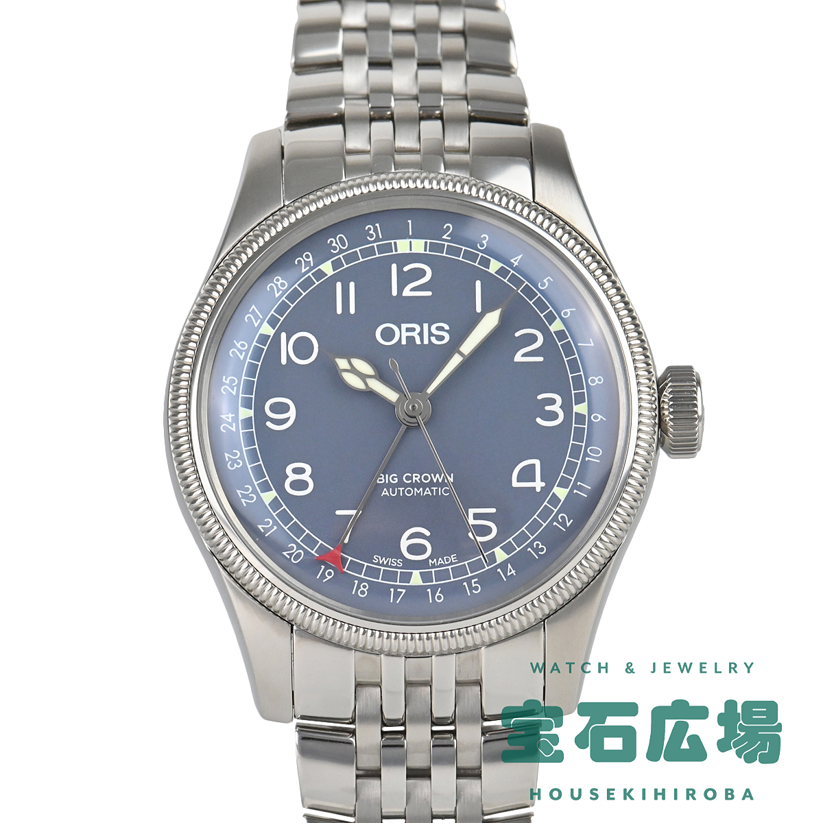 オリス ORIS ビッグクラウン ポインターデイト 01 754 7741 4065-07 8 20 22 新品 メンズ 腕時計