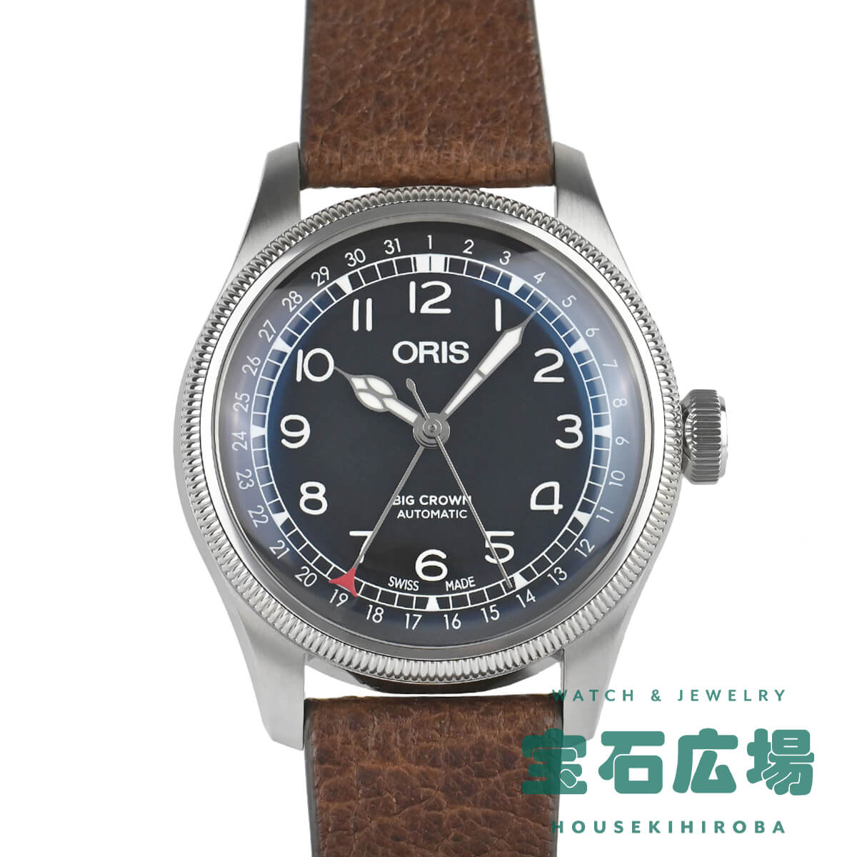 オリス ORIS ビッグクラウン ヴァルデンブルガーバーン 限定生産1000本 01 754 7785 4084-SET 新品 メンズ 腕時計｜houseki-h