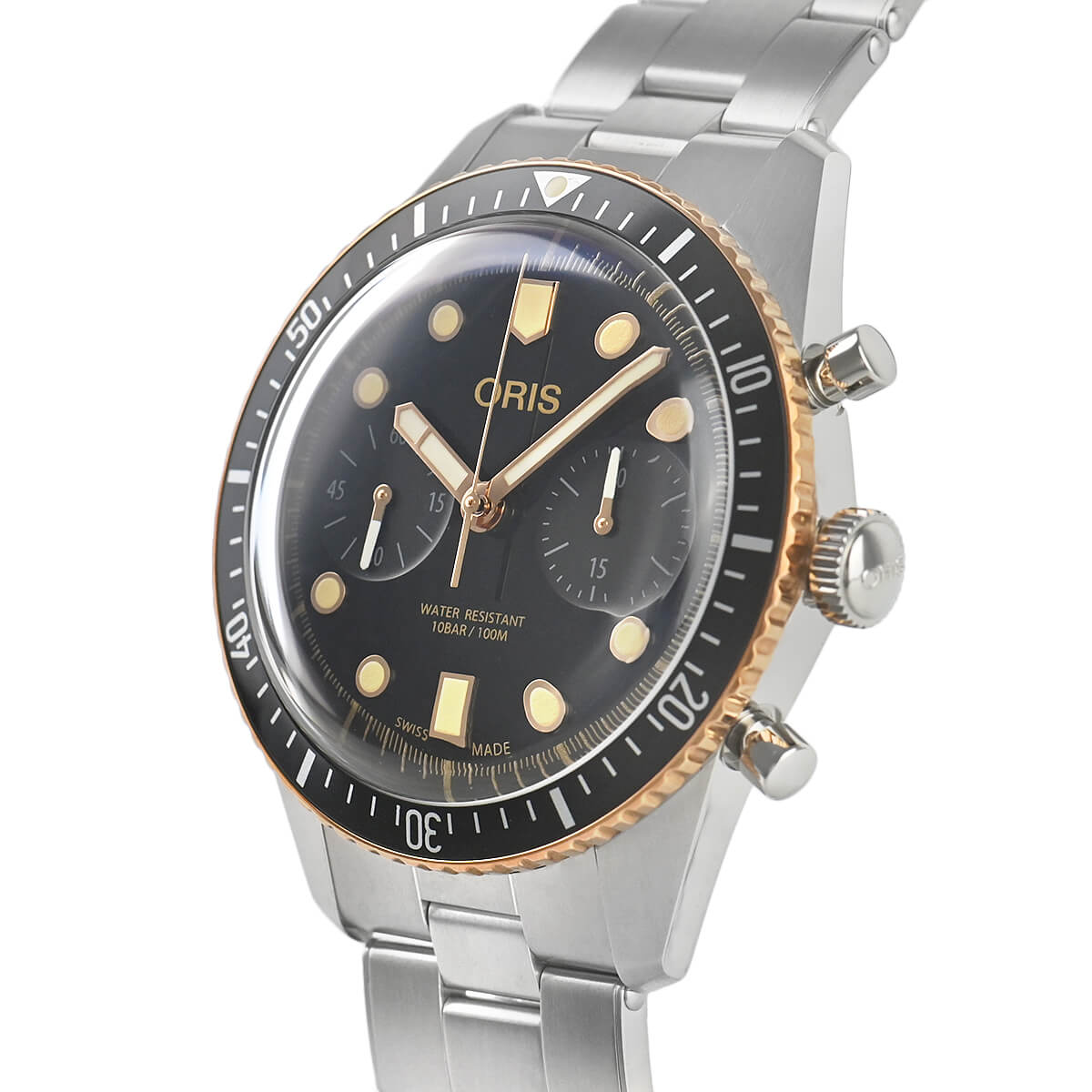 オリス ORIS ダイバーズ65 クロノグラフ 01 771 7744 435407 8 21 18 新品 メンズ 腕時計 OR111