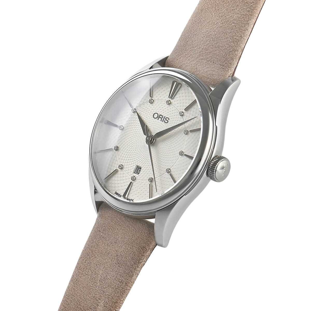 オリス ORIS アートリエ デイト ダイヤモンド 01 561 7724 4051-07 5 17 33FC 新品 レディース 腕時計の画像