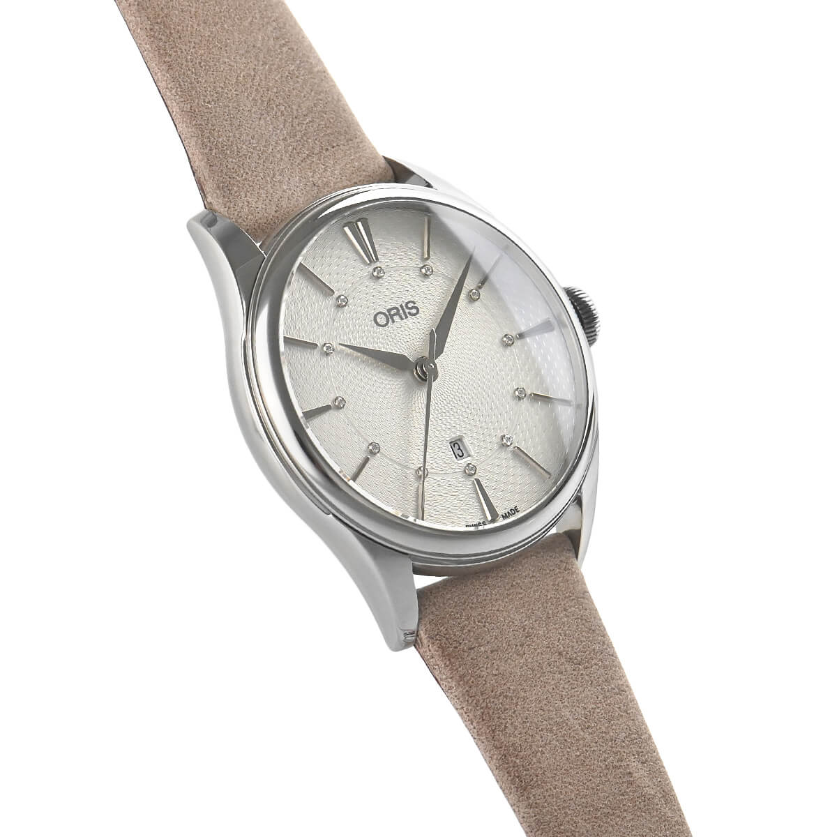 オリス ORIS アートリエ デイト ダイヤモンド 01 561 7724 4051-07 5 17 33FC 新品 レディース 腕時計の画像