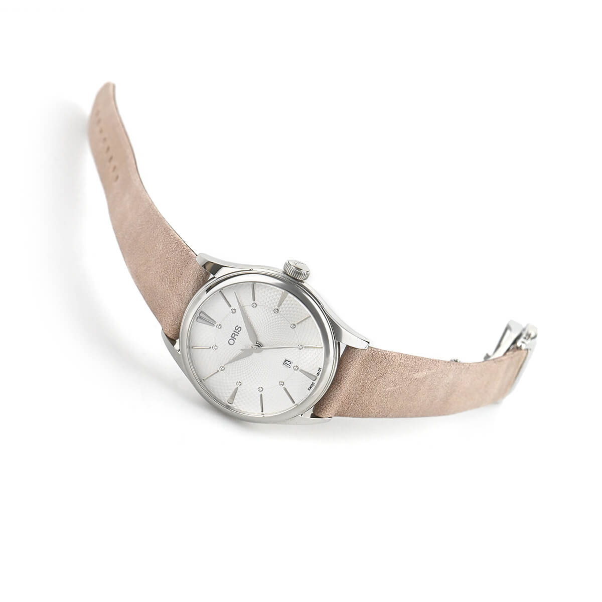 オリス ORIS アートリエ デイト ダイヤモンド 01 561 7724 4051-07 5 17 33FC 新品 レディース 腕時計の画像