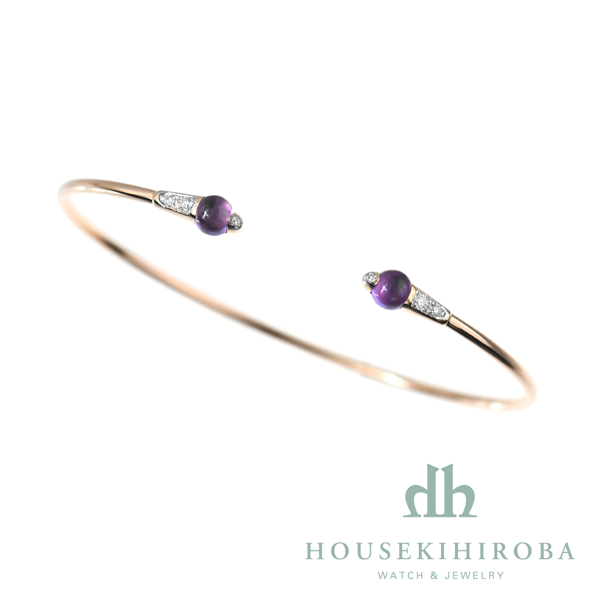 ポメラート POMELLATO マーマ・ノン・マーマ アメシスト・ダイヤ オープンブレスレット PBB8010_O7000_DB0OI_M 新品 レディース ジュエリー(102570円)