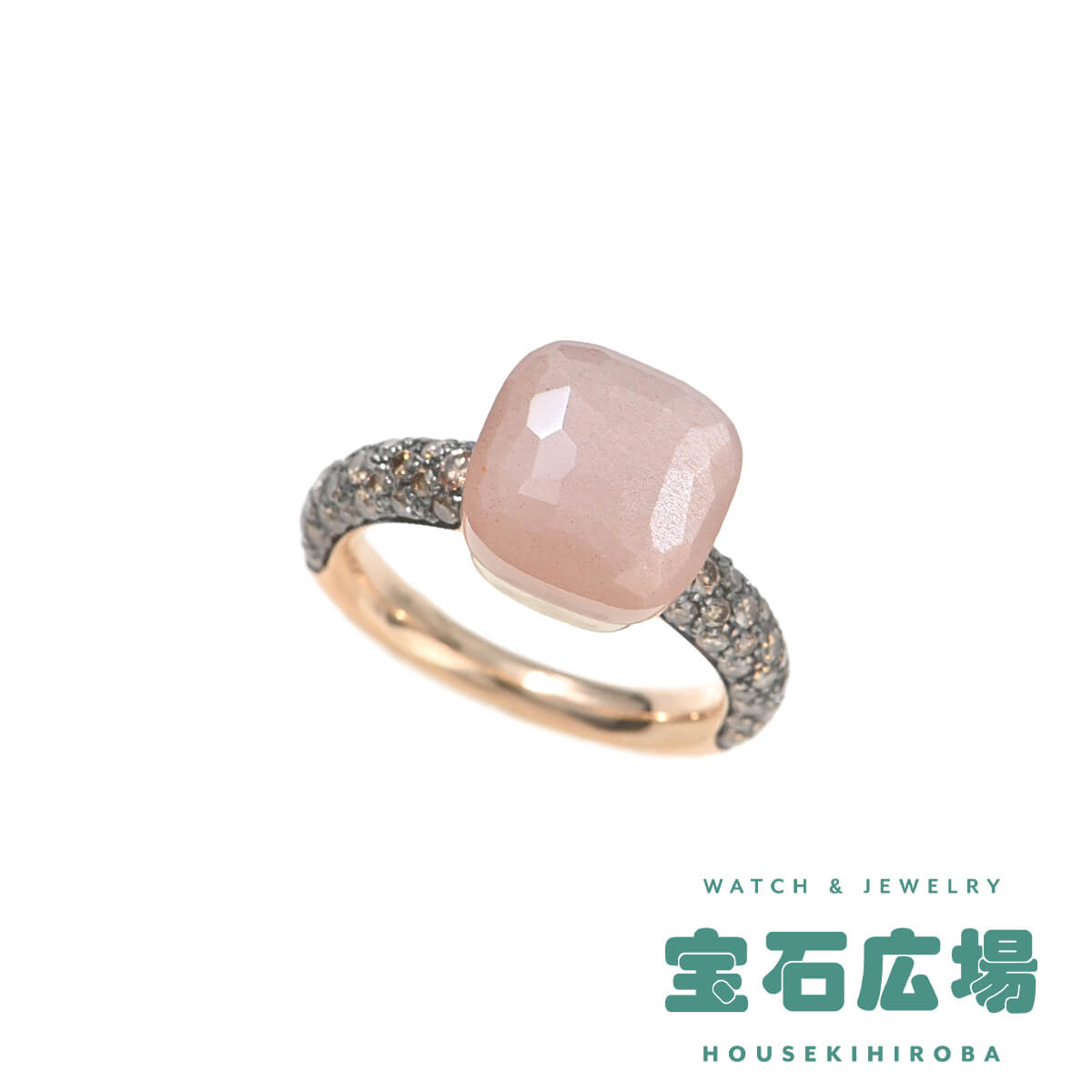 ポメラート Pomellato ヌード チョコレート オレンジムーンストーン 