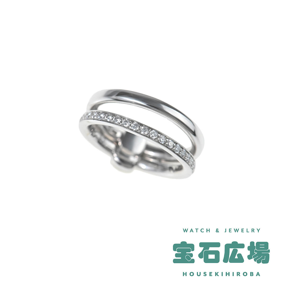 ポメラート Pomellato トゥギャザー ダイヤ ダブルリング 